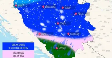 Prava zima stiže u BiH: Meteorolozi najavljuju obilne snježne padavine, kišu i moguće nestanke struje Prava zima stiže u BiH: Meteorolozi najavljuju obilne snježne padavine, kišu i moguće nestanke struje