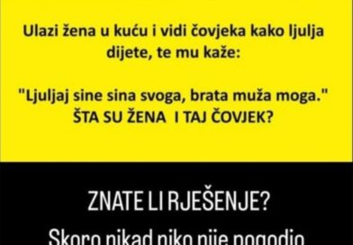 Jedna od najtežih zagonetki: “Ljuljaj sine sina svoga, brata muža moga”