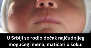 Neobično ime izazvalo veliku pažnju: Dječak u Srbiji dobio ime koje se rijetko čuje
