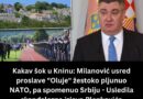Milanović iz Knina kritikovao NATO i govorio o Srbiji: Oštre poruke obilježile obilježavanje godišnjice „Oluje“