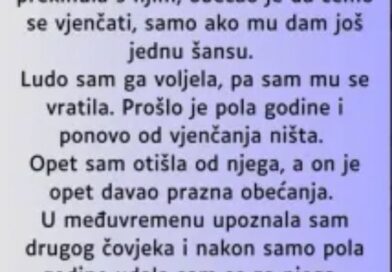 Deset godina čekala je da je zaprosi, a onda je otišla: Kada se bivši pojavio s prstenom, već je bilo kasno Deset godina čekala je da je zaprosi, a onda je otišla: Kada se bivši pojavio s prstenom, već je bilo kasno