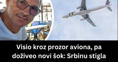 Zamalo ispao kroz prozor aviona, a zatim dobio neverovatan mejl od kompanije: Ljubiša najavio tužbe