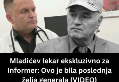 Lekar Ratka Mladića otkrio njegovu poslednju želju: „Hteo je da se vrati kući i ode na ćerkin grob“