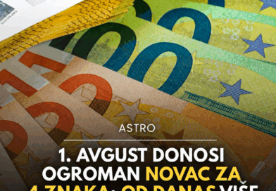 Horoskop za 1. august: Ova četiri znaka mogla bi osjetiti finansijsko olakšanje Horoskop za 1. august: Ova četiri znaka mogla bi osjetiti finansijsko olakšanje