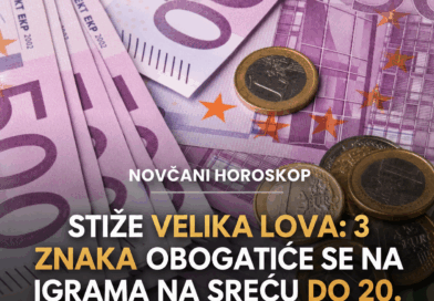 SREĆA IM KUCA NA VRATA DO 20. AVGUSTA: Ova 3 horoskopska znaka imaju najveće šanse za neočekivani dobitak SREĆA IM KUCA NA VRATA DO 20. AVGUSTA: Ova 3 horoskopska znaka imaju najveće šanse za neočekivani dobitak