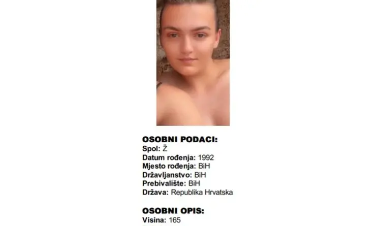 NESTALA TOKOM VELIKOG POŽARA KOD OMIŠA: Za Draganom Antešević (34) iz Kotor Varoša traga policija i HGSS, porodica dostavila DNK uzorke