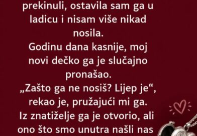 Novi partner otvorio je njen stari privezak: Poruka i pramen kose vratili su uspomene na davnu ljubav
