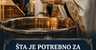 Šta je potrebno za krštenje deteta: Praktičan spisak stvari koje treba poneti u crkvu