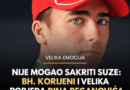 Dino Beganović slavio u glavnoj trci Formule 2: Posle velike pobede u Madridu nije mogao da zadrži suze