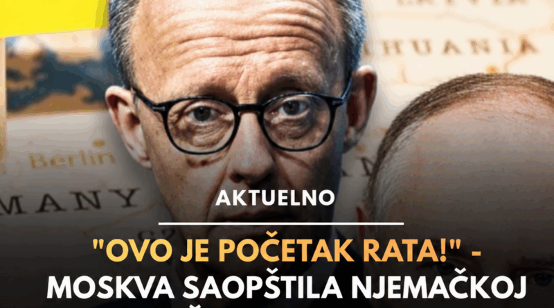 Lavrov optužio Nemačku da Rusiji „objavljuje rat“: Spor zbog drona na aerodromu u Lajpcigu