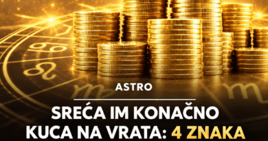 Četiri znaka Zodijaka danas očekuju sreća i napredak: Otvaraju im se vrata novih mogućnosti