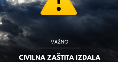 Upozorenje zbog obilne kiše i jakog vetra: U delovima Hercegovine moguće bujice i klizišta