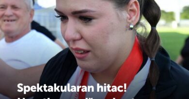 Karla Hergotić oborila svetski rekord u Zagrebu: Disk bacila 21,29 metara
