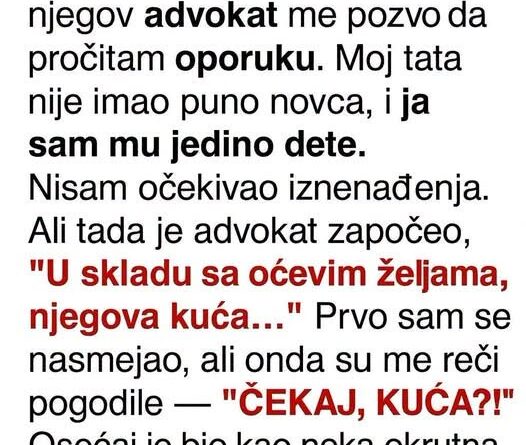 Posle očeve smrti vratila se u njegovu skromnu kuću: Među običnim stvarima prepoznala je najvrednije nasleđe
