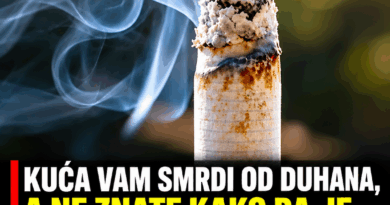 Miris cigareta ostao je u kući? Ova tri jednostavna sredstva mogu pomoći da prostor ponovo bude svež Miris cigareta ostao je u kući? Ova tri jednostavna sredstva mogu pomoći da prostor ponovo bude svež