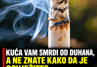 Miris cigareta ostao je u kući? Ova tri jednostavna sredstva mogu pomoći da prostor ponovo bude svež Miris cigareta ostao je u kući? Ova tri jednostavna sredstva mogu pomoći da prostor ponovo bude svež