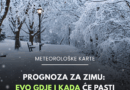Zima 2026/2027. mogla bi doneti manje snega na zapadnom Balkanu: Šta pokazuju oktobarske procene