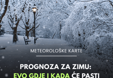 Zima 2026/2027. mogla bi doneti manje snega na zapadnom Balkanu: Šta pokazuju oktobarske procene