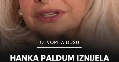 Hanka Paldum o odnosu sa sinom: „Nažalost, nisam u dobrim odnosima“