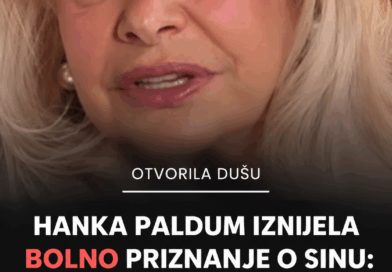 Hanka Paldum o odnosu sa sinom: „Nažalost, nisam u dobrim odnosima“