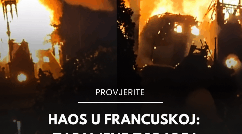 Neredi nakon protesta u Francuskoj: Najmanje 1.800 uhapšenih, izgorela gradska većnica u Limožu