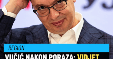 Vučić posle priznanja poraza: Ostajem u Srbiji, SNS nastavlja političku borbu