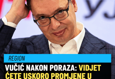 Vučić posle priznanja poraza: Ostajem u Srbiji, SNS nastavlja političku borbu