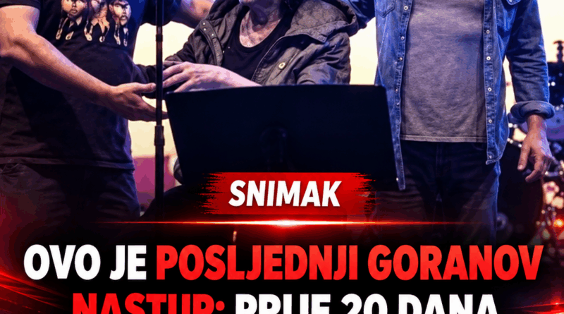 Preminuo Goran Bare, frontmen grupe Majke: Poslednji nastup u Makarskoj prekinut zbog zdravstvenih problema Preminuo Goran Bare, frontmen grupe Majke: Poslednji nastup u Makarskoj prekinut zbog zdravstvenih problema