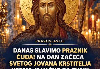 Danas slavimo Začeće Svetog Jovana Preteče: Vernici se mole za decu, porodicu i ostvarenje najdublje želje