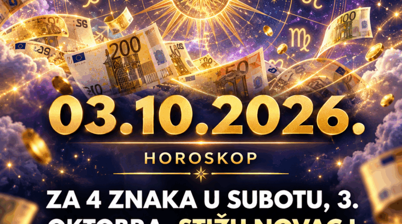 Novac i sreća ove subote stižu za četiri znaka: Mars i Pluton pokreću velike preokrete Novac i sreća ove subote stižu za četiri znaka: Mars i Pluton pokreću velike preokrete